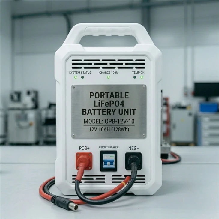 12V 10AH LiFePO4 আউটডোর পোর্টেবল ব্যাটারি